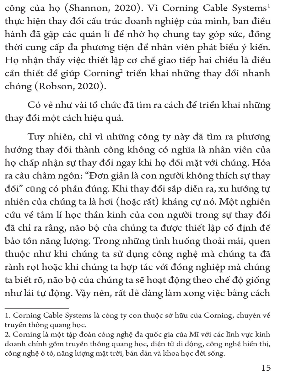 Quản Lí Quy Trình Và Con Người Để Thay Đổi Thành Công - ML