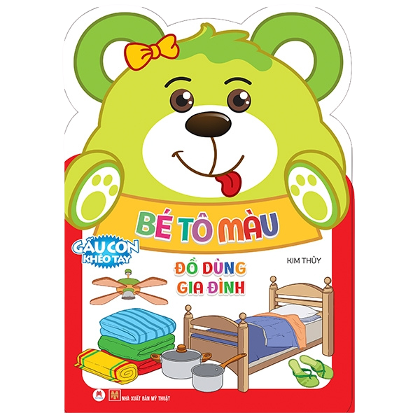 Sách Thiếu Nhi- Combo 5 cuốn Bé Tô Màu Gấu Con Khéo Tay: Đồ chơi, Đồ Dùng Gia Đình, Động Vật Biển, Động Vật Nuôi, Thế Giới Côn Trùng- 2HBooks