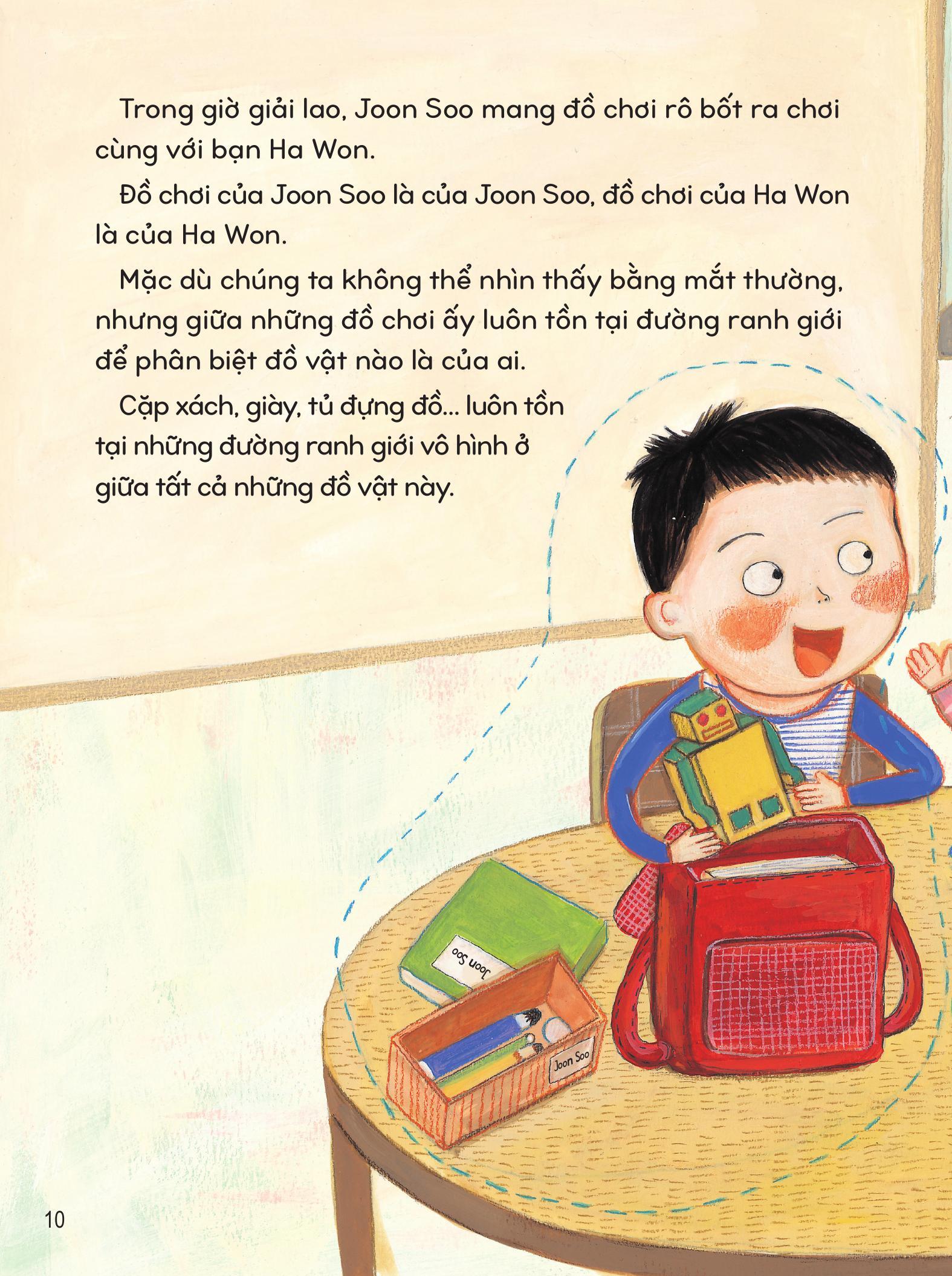 Sách - Ai Cũng Có Ranh Giới Riêng Tư - Tớ Có Thể Ôm Cậu Không?