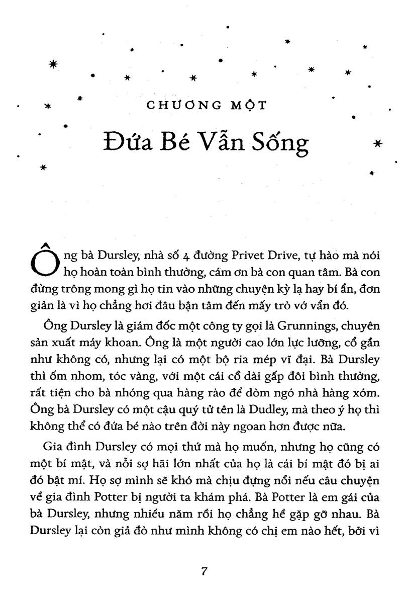 Harry Potter Và Hòn Đá Phù Thuỷ - Tập 1 (Tái Bản)