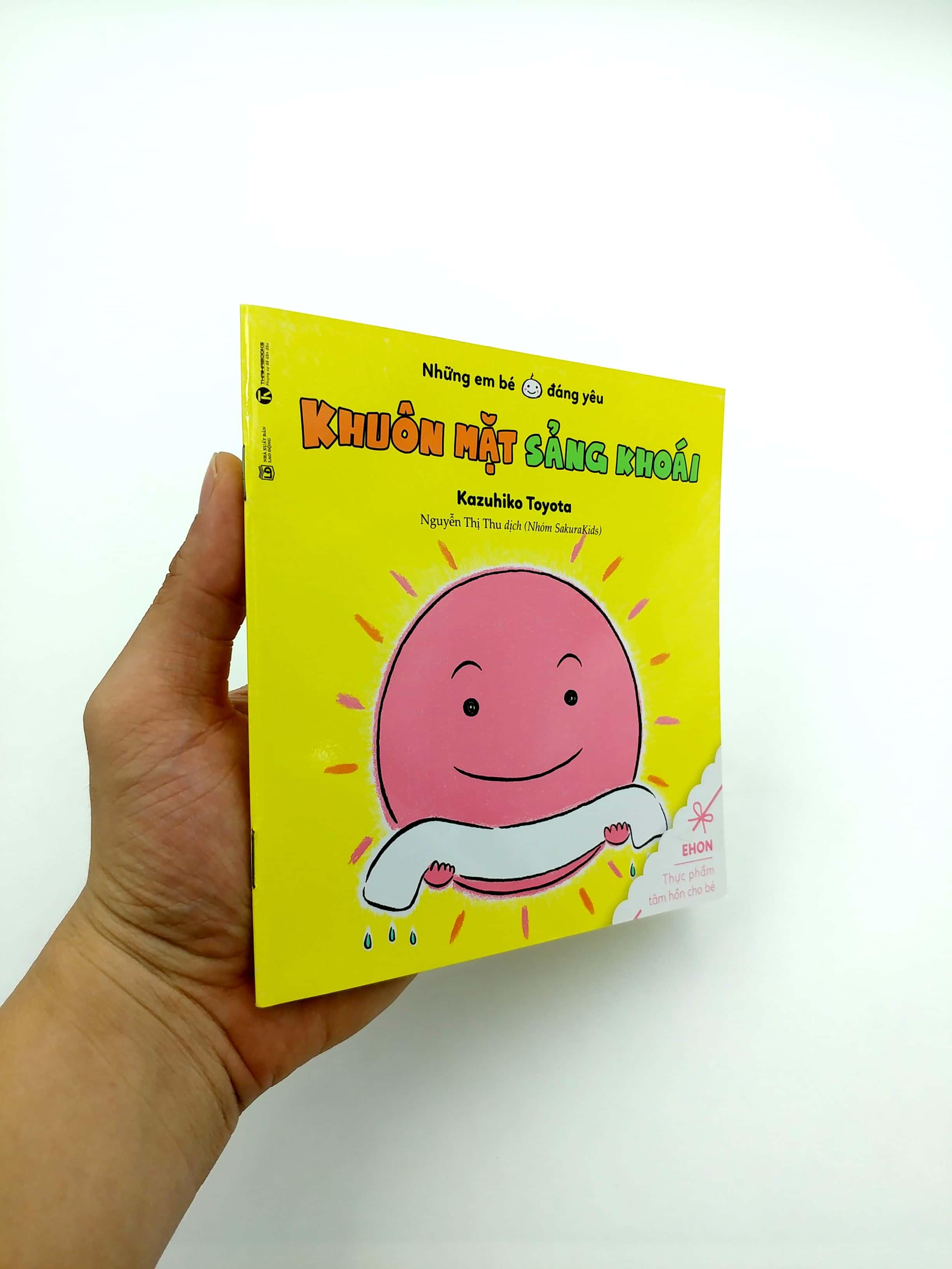 Ehon - những em bé đáng yêu - Khuôn mặt sảng khoái