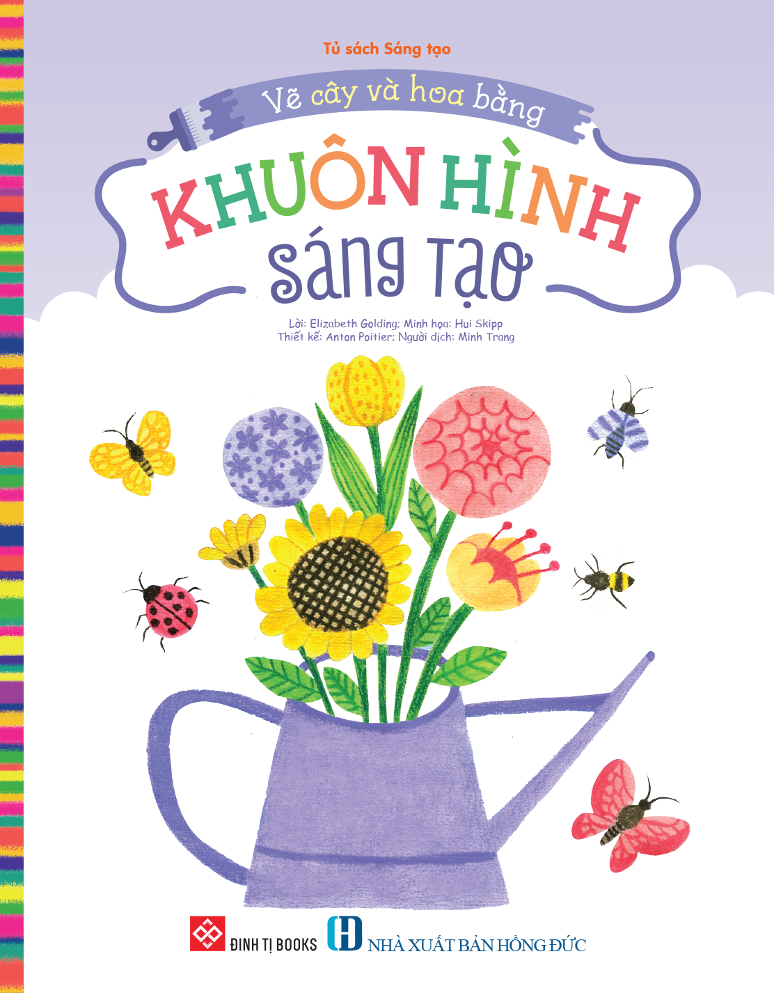 Sách - Vẽ Cây Và Hoa Bằng Khuôn Hình Sáng Tạo