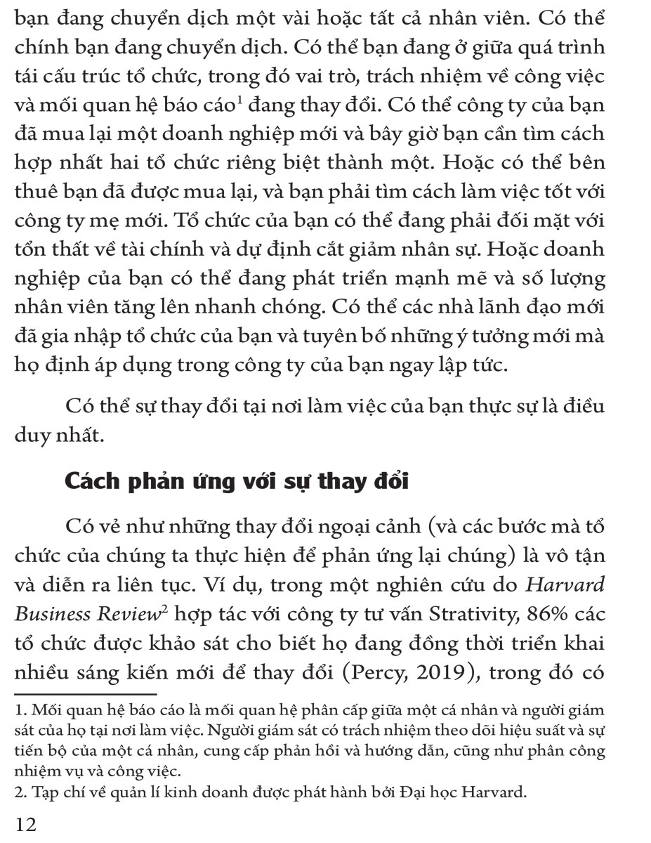 Quản Lí Quy Trình Và Con Người Để Thay Đổi Thành Công - ML