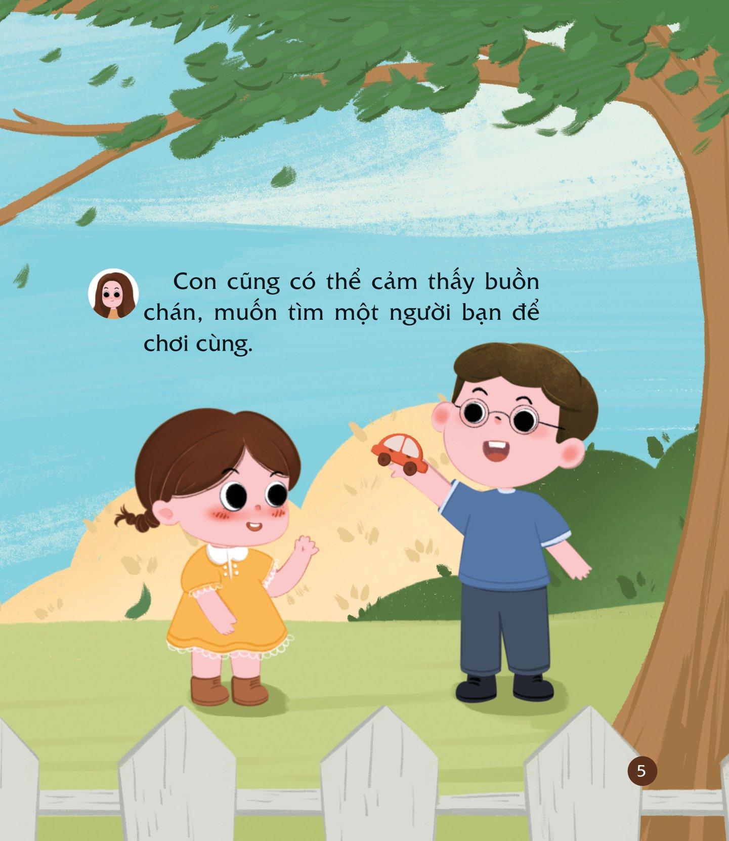 Sách Cùng Con Nuôi Dưỡng Cảm Xúc Tích Cực - Con Không Cô Đơn