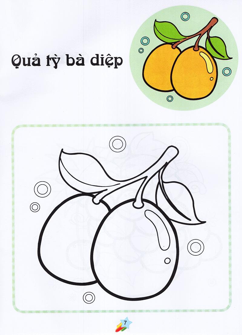 123 Nào Ta Tô Màu! - Hoa Quả