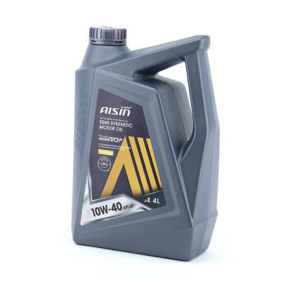 Dầu Nhớt Bán Tổng Hợp AISIN Econtech+ SP 10W40 4 Lít ESSNP1044P - Nhập Khẩu Chính Hãng