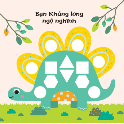 Hình Dán Ngộ Nghĩnh - Phát Triển Khả Năng Quan Sát - Khủng Long