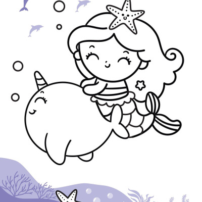 Tô Màu Diệu Kỳ - Nàng Tiên Cá