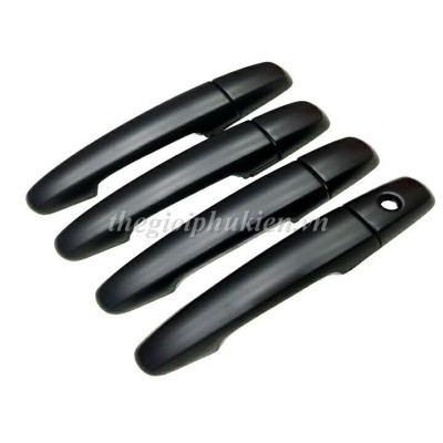 Ốp tay nắm cửa xe Suzuki XL7 nhựa ABS đen