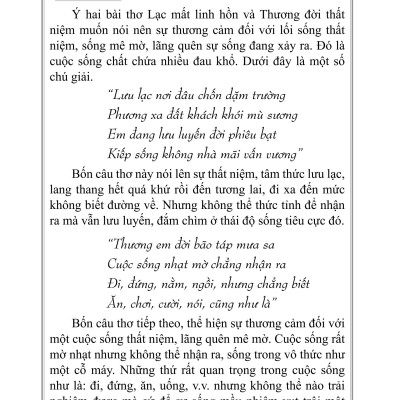 Tập Thơ Linh Hồn Trở Lại - Tự Do