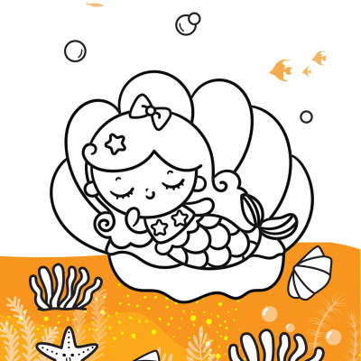 Tô Màu Diệu Kỳ - Nàng Tiên Cá