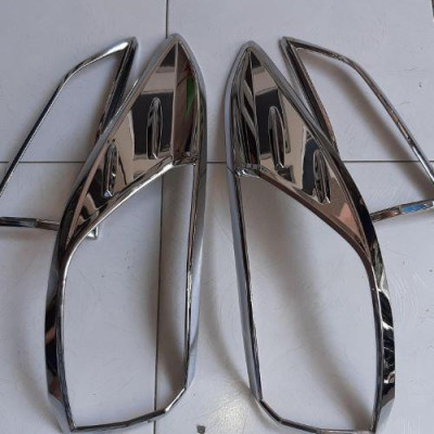 VIỀN ĐÈN HẬU XE TOYOTA VIOS 2019 MẠ CROM (dễ dàng lắp đặt sử dụng)