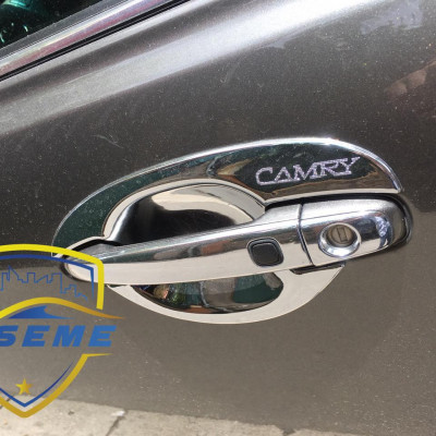 Ốp hõm cửa xe Toyota Camry 2009 - 2013 mạ Crom