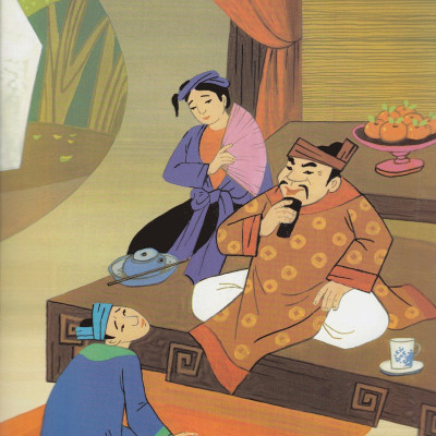 Tranh Truyện Dân Gian Việt Nam - Miếng Trầu Kì Diệu