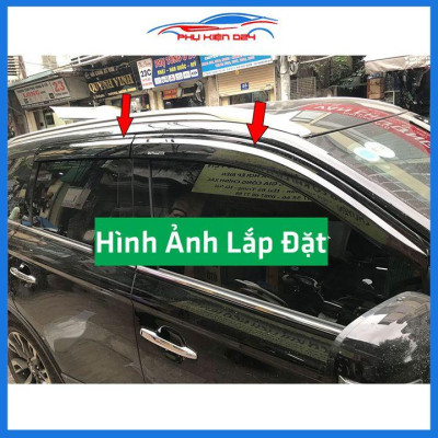 Vè mưa Avanza 2019-2020vè đen che mưa bảo vệ trang trí xe