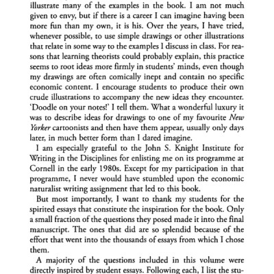 The Economic Naturalist: Why Economics Explains Almost Everything