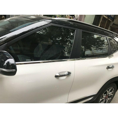 Nẹp Chân Kính Inox cao cấp Xe Kia Seltos 2020 2021