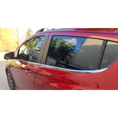 Nẹp viền chân kính xe Vinfast Fadil 2019-2021 inox cao cấp