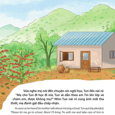 Sách - Bài Học Hay Từ 5 Điều Bác Dạy - Học Tập Tốt Lao Động Tốt - Cõng Em Đến Lớp