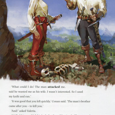 Dominoes Three: Conan The Barbarian Red Nails