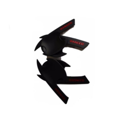 BỘ ỐP HÕM CỬA XE FORD RANGER MÀU ĐEN 2016-2019