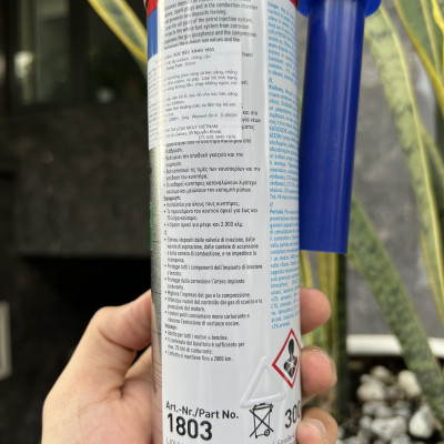 Súc béc xăng vệ sinh ô tô 300ml