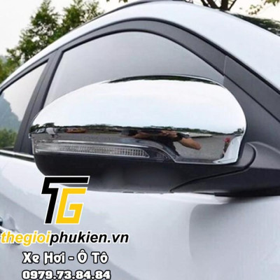 Bộ ốp gương chiếu hậu Hyundai Tucson 2016-2020 mạ Crom cao cấp