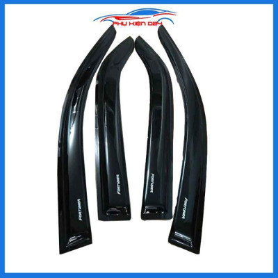 Vè mưa Fortuner 2009-2016 vè đen che mưa bảo vệ trang trí xe