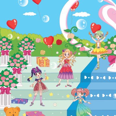 2000 Hình Dán Trang Phục Công Chúa - Công Chúa Trí Tuệ (Tái Bản 2022)