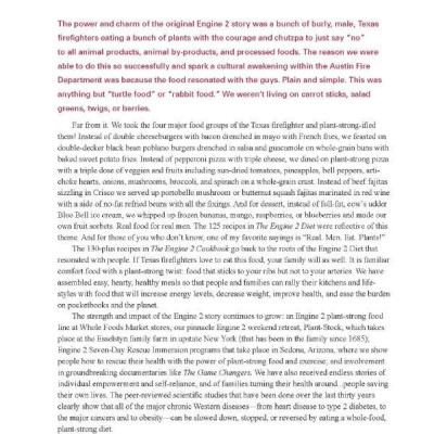 The Engine 2 Cookbook: More Than 130 Lip-Smacking, Rib-Sticking, Body-Slimming Recipes To Live Plant-Strong