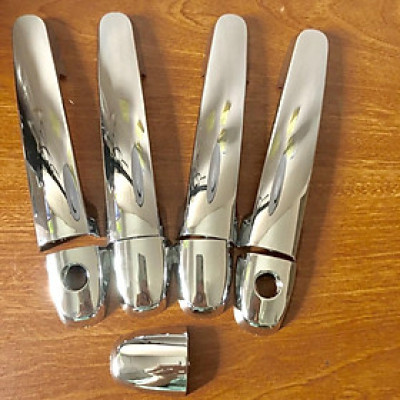 Bộ Ốp Tay Nắm Cửa dành cho xe Vios 2014-2018 Mạ Crom Cao Cấp