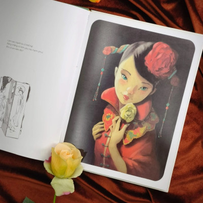 Sách - Khi Yêu - Phiên bản Khổ lớn Bìa gỗ