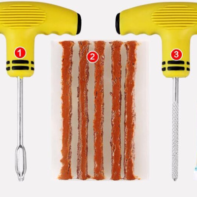 Bộ tự vá lốp không săm ô tô xe máy,cứu hộ phượt thủ BS-BT109