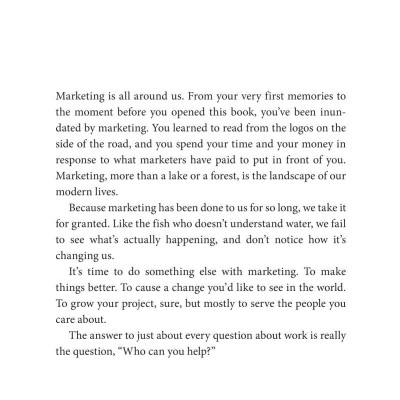 This Is Marketing : You Can