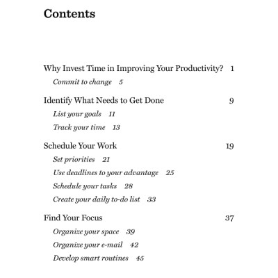 Harvard Business Review 20 Minute Manager Series Getting Work Done