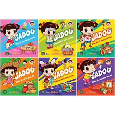 Sách - Bộ Sách Jadoo Khám Phá Kỹ Năng Sống (Bộ 6 Cuốn)
