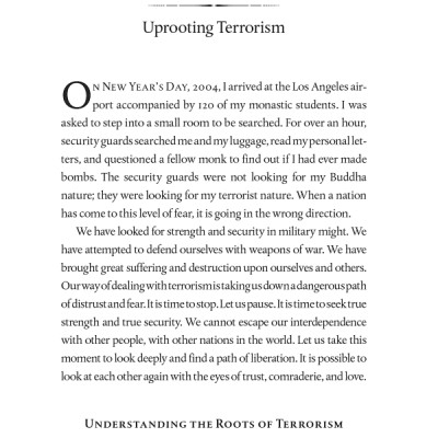 Calming The Fearful Mind: A Zen Response To Terrorism
