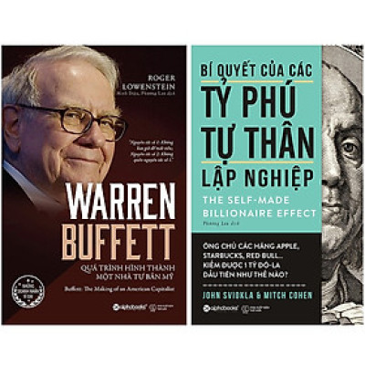 Combo Sách Doanh Nhân : Bí Quyết Của Các Tỷ Phú Tự Thân Lập Nghiệp + Warren Buffett - Quá Trình Hình Thành Một Nhà Tư Bản Mỹ 