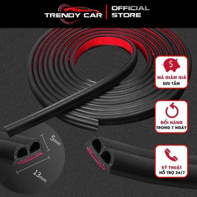 Gioăng cao su chống ồn chữ B cho ô tô | Ron cao su chữ B cách âm gioăng cửa chống ồn cho xe hơi và Nhà cửa