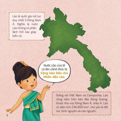 Sách - Vòng Quanh Thế Giới - Lào