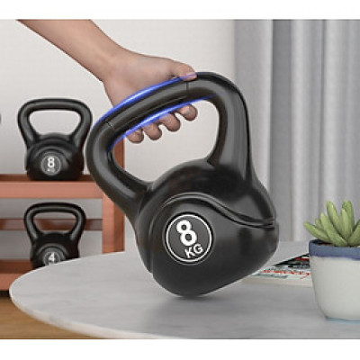 Tạ Bình Vôi 8kg ( Chất Liệu Vỏ Nhựa PE Bọc Bê Tông)Tăng Cường Sức Khỏe Cho Người Yêu Thích Tập Gym Tại Nhà Hoặc Phòng Tập