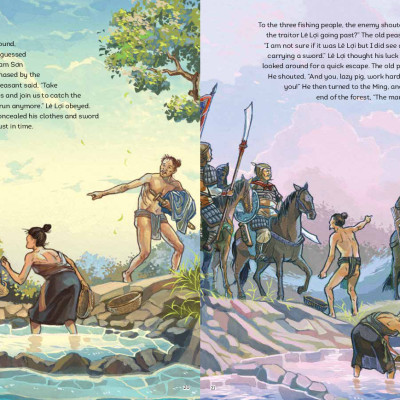 A HISTORY OF VIETNAM IN PICTURES - THE LAM SƠN UPRISING (IN MÀU, BÌA MỀM)