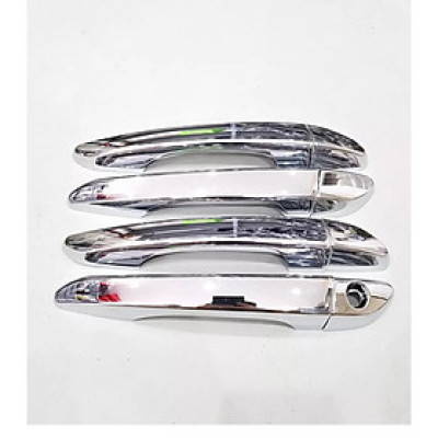 Ốp tay nắm và hõm cửa theo xe HUYNDAI TUCSON 2022-2023 mạ crom cao cấp