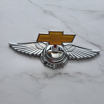 Logo cánh chim 3D cao cấp gắn capo ô tô