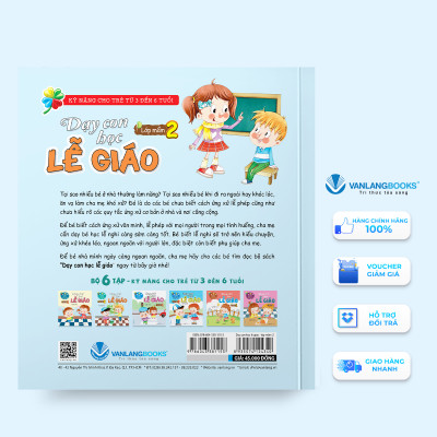 Dạy Con Học Lễ Giáo - Lớp Mầm 2 (Tái Bản)