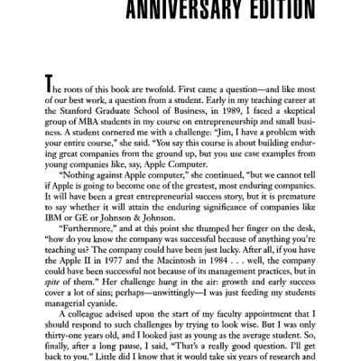 Built to Last : Successful Habits of Visionary Companies