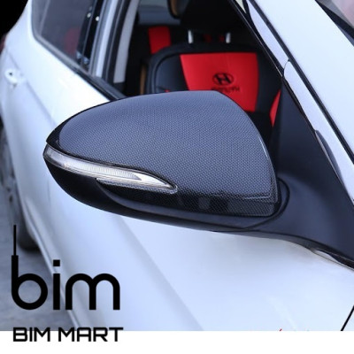 Ốp Gương Vân Carbon Dành Cho Xe Hyundai Elantra 2016 - 2021