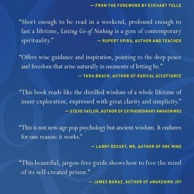 Letting Go Of Nothing: Relax Your Mind And Discover The Wonder Of Your True Nature (An Eckhart Tolle Edition)