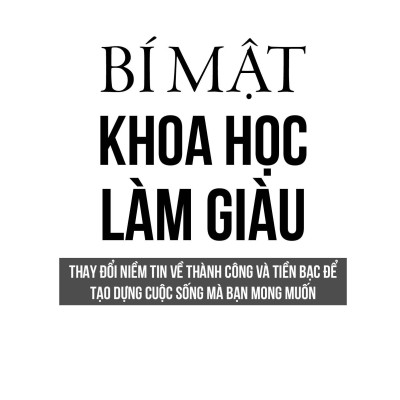 Bí Mật Khoa Học Làm Giàu