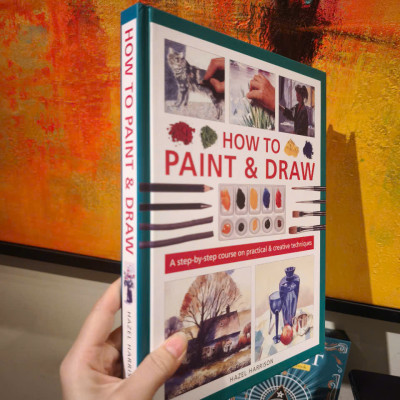 Sách - How to Paint & Draw: A step-by-step course on practical & creative techniques by Hazel Harrison